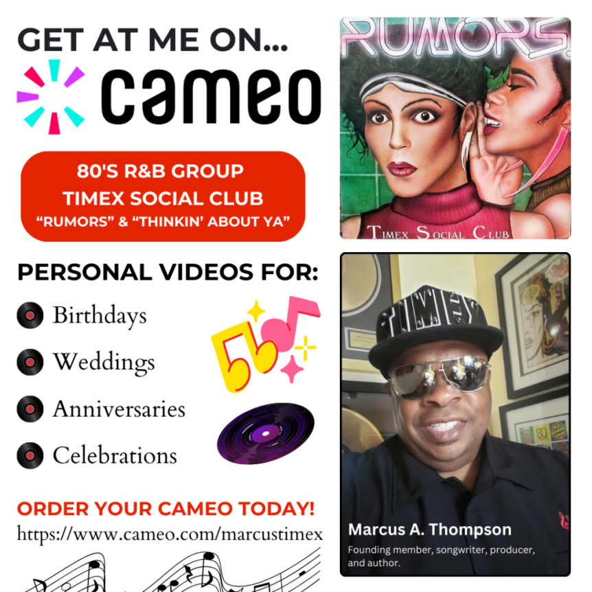 TSC on Cameo - Personal Messages